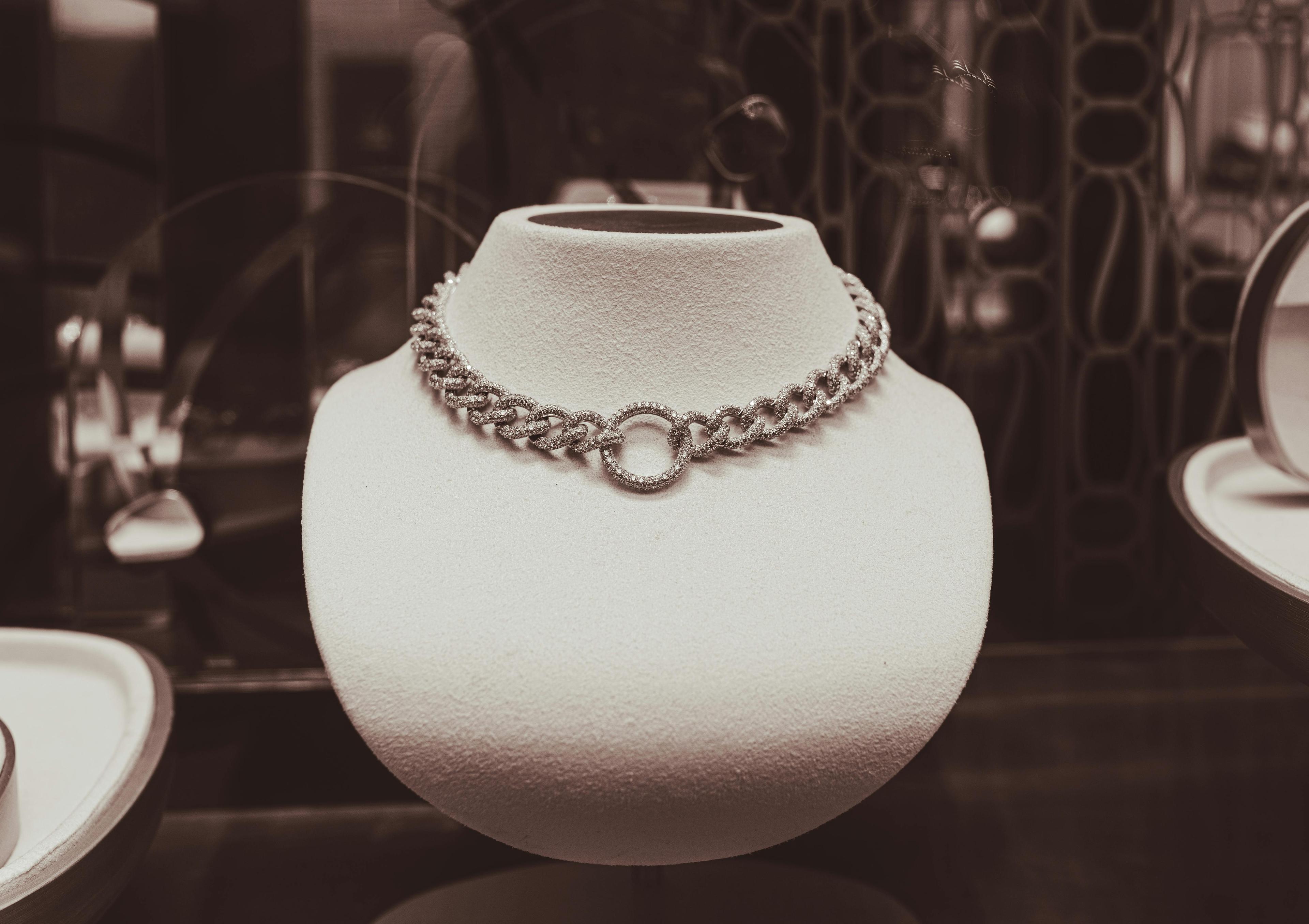 Emerald necklace styled shot